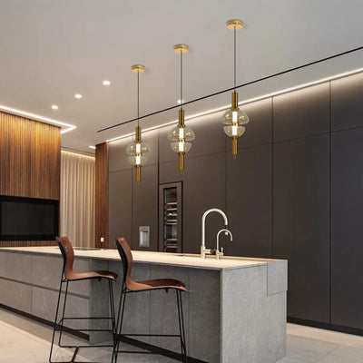 Twin Dome Pendant Light