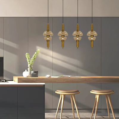 Twin Dome Pendant Light