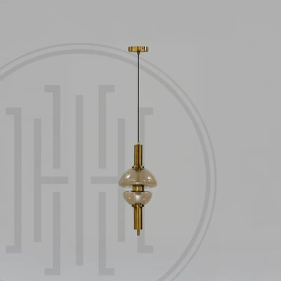 Twin Dome Pendant Light