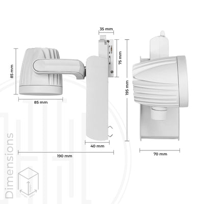 Arcus Spot Beam Track Light
