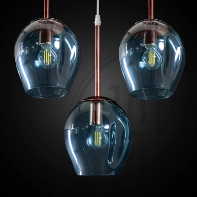 Ordo Staircase Long Glass Chandelier