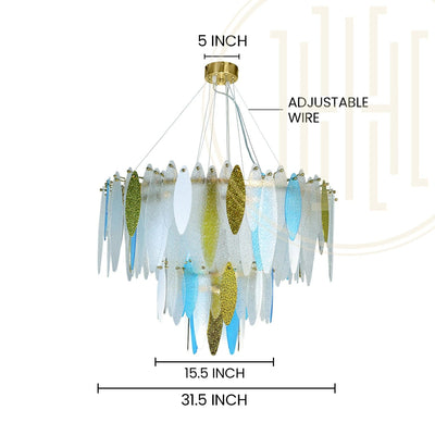 Beach View Double Step Chandelier