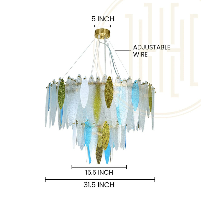 Beach View Double Step Chandelier