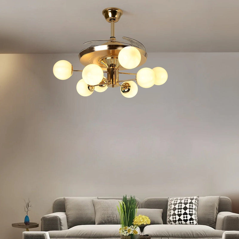 Bellus Chandelier Ceiling Fan with Remote Control