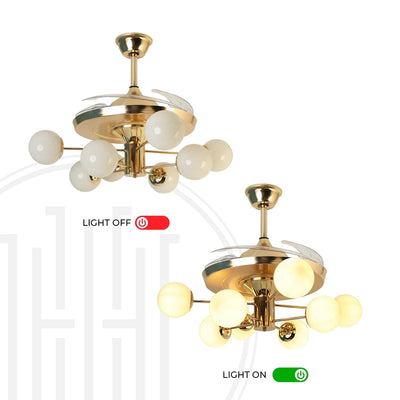 Bellus Chandelier Ceiling Fan with Remote Control