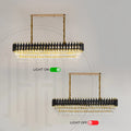 Black Mamba Oval Chandelier