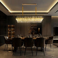 Black Mamba Oval Chandelier