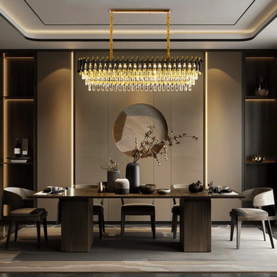 Black Mamba Oval Chandelier