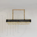 Black Mamba Oval Chandelier