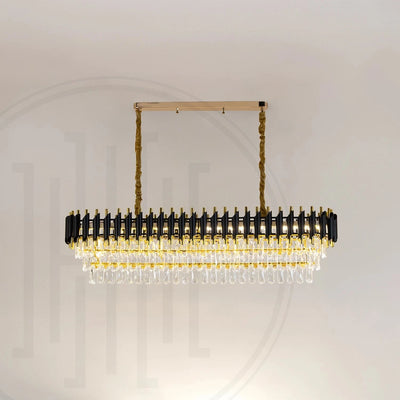 Black Mamba Oval Chandelier