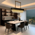 Black Mamba Oval Chandelier
