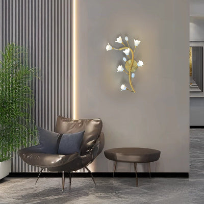 Blossom Arc Glow Wall Light