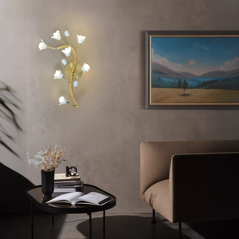 Blossom Arc Glow Wall Light