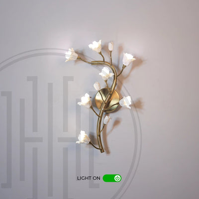 Blossom Arc Glow Wall Light