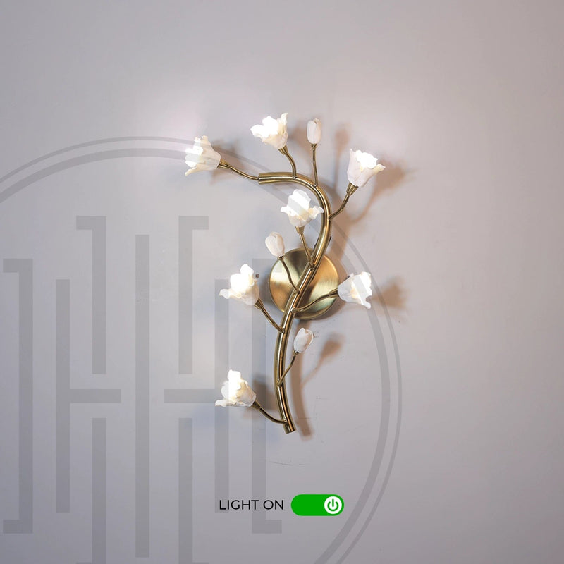 Blossom Arc Glow Wall Light