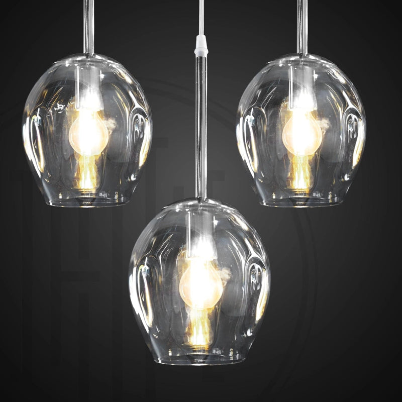 Ordo Staircase Long Glass Chandelier