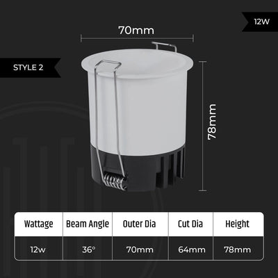 Lotus Downlight COB Light