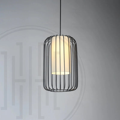 Metal Cage Hanging Light