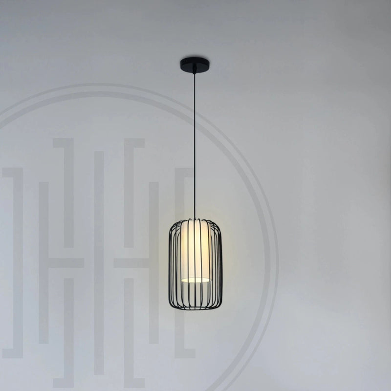 Metal Cage Hanging Light