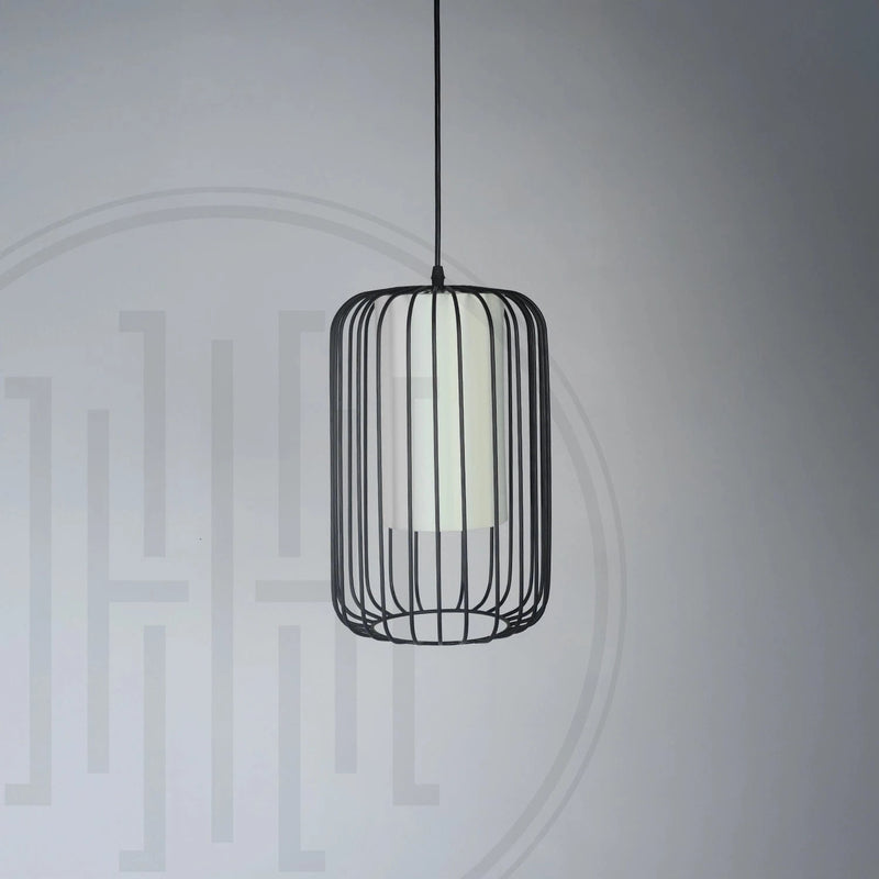 Metal Cage Hanging Light