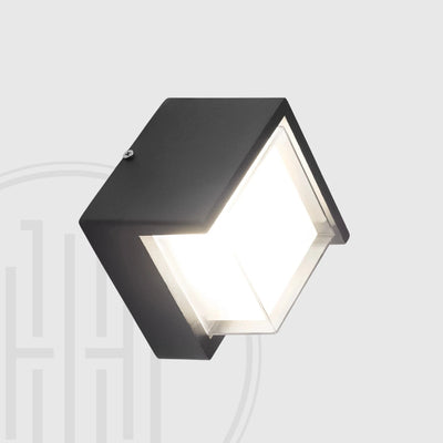 Cecidimus Square LED Outdoor Wall Facade Light