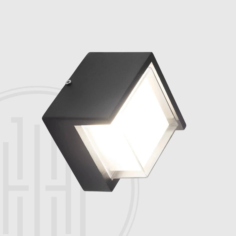 Cecidimus Square LED Outdoor Wall Facade Light