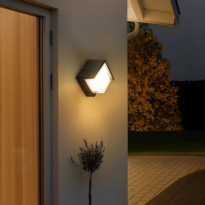 Cecidimus Square LED Outdoor Wall Facade Light
