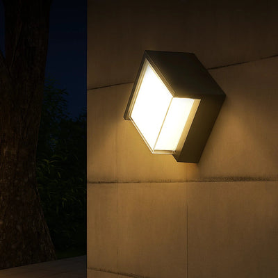 Cecidimus Square LED Outdoor Wall Facade Light