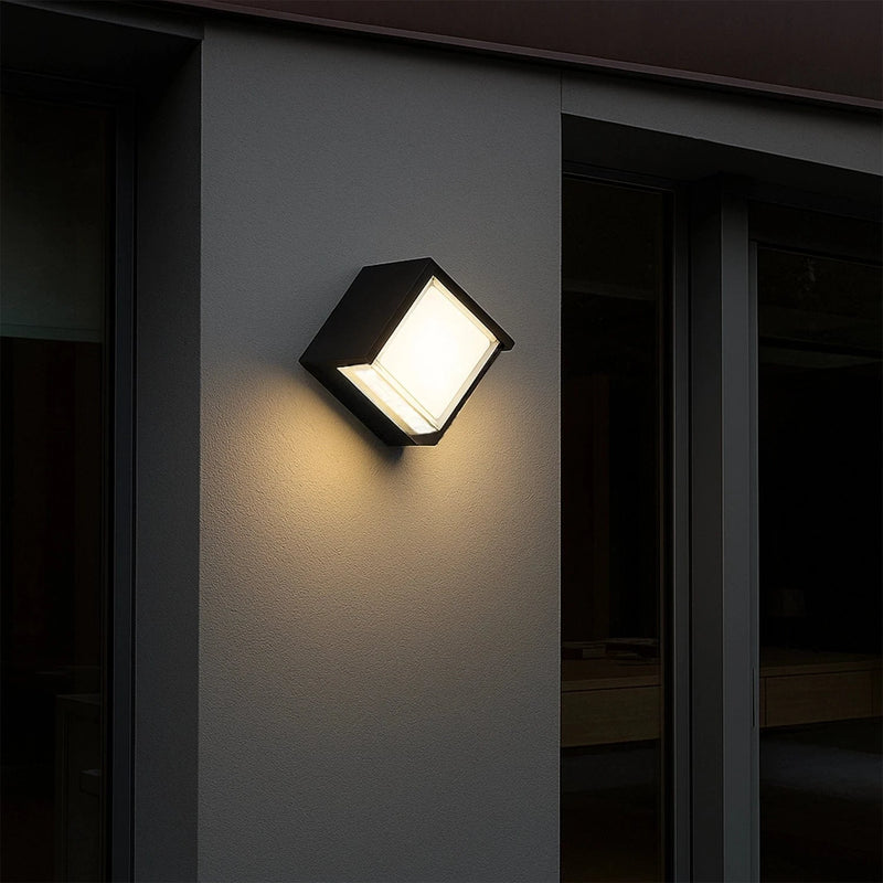 Cecidimus Square LED Outdoor Wall Facade Light