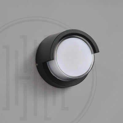 Cecidimus Round Led Outdoor Wall Facade Light