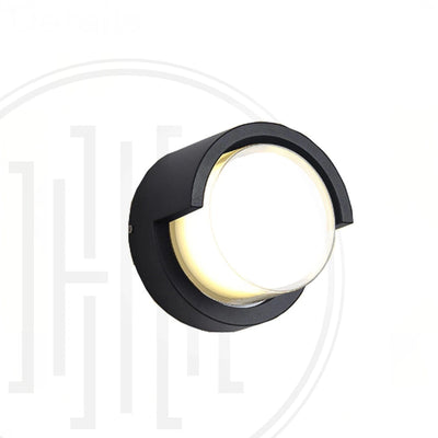 Cecidimus Round Led Outdoor Wall Facade Light