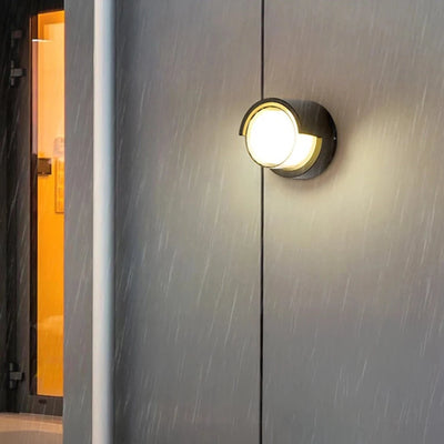 Cecidimus Round Led Outdoor Wall Facade Light