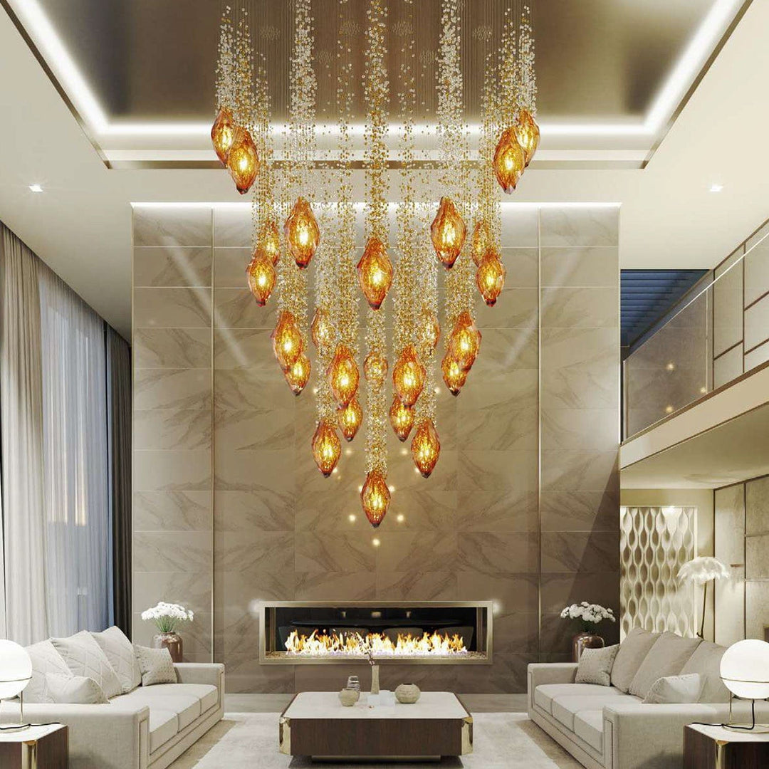 Celestial Blaze Chandelier – Harold Electricals