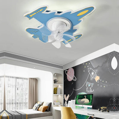 Skysail Kid's Room Chandelier Ceiling Fan with Remote Control