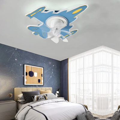 Skysail Kid's Room Chandelier Ceiling Fan with Remote Control