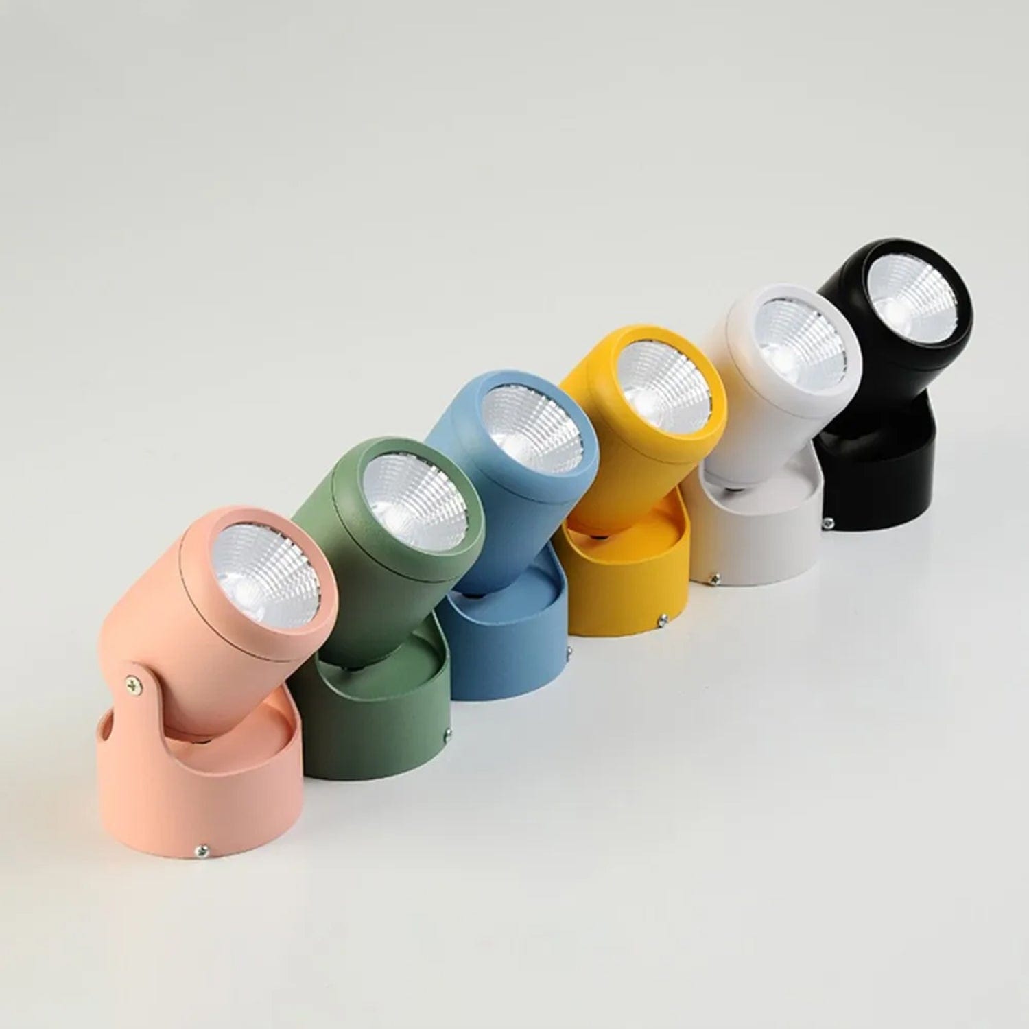 Focus Bulb With Rotation Colorful Rotatable COB Spotlight - Focus Light for Wall & Ceiling ...