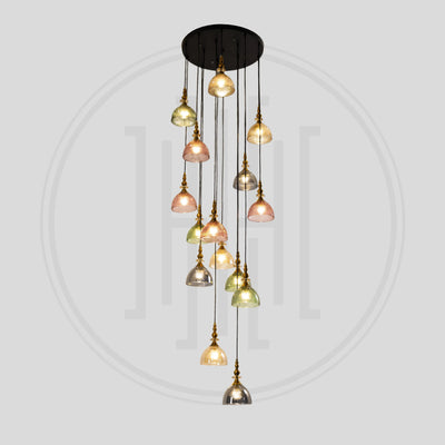 Bellflora Pendant Duplex Chandelier