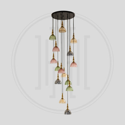 Bellflora Pendant Duplex Chandelier
