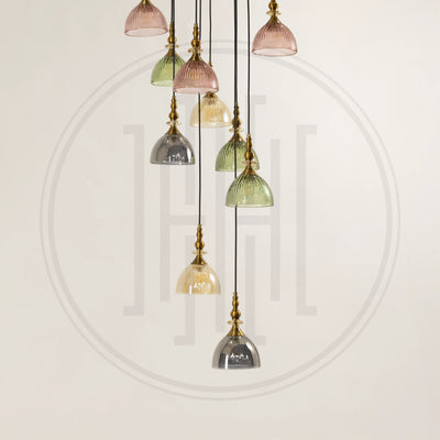 Bellflora Pendant Duplex Chandelier