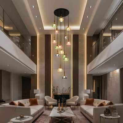 Bellflora Pendant Duplex Chandelier