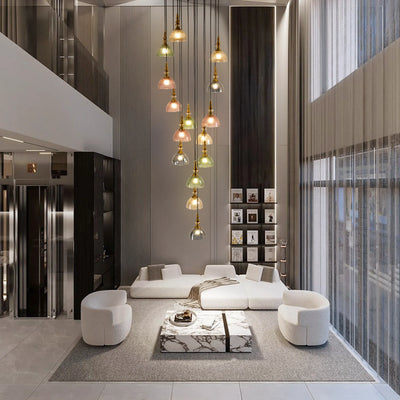 Bellflora Pendant Duplex Chandelier