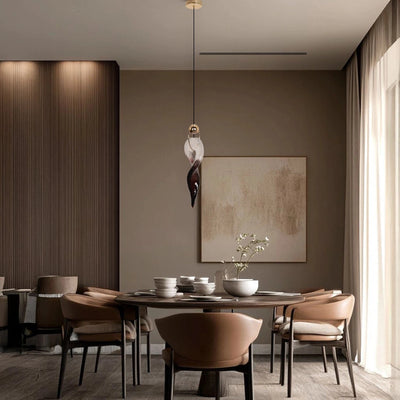 Crystal Flame Pendant Chandelier