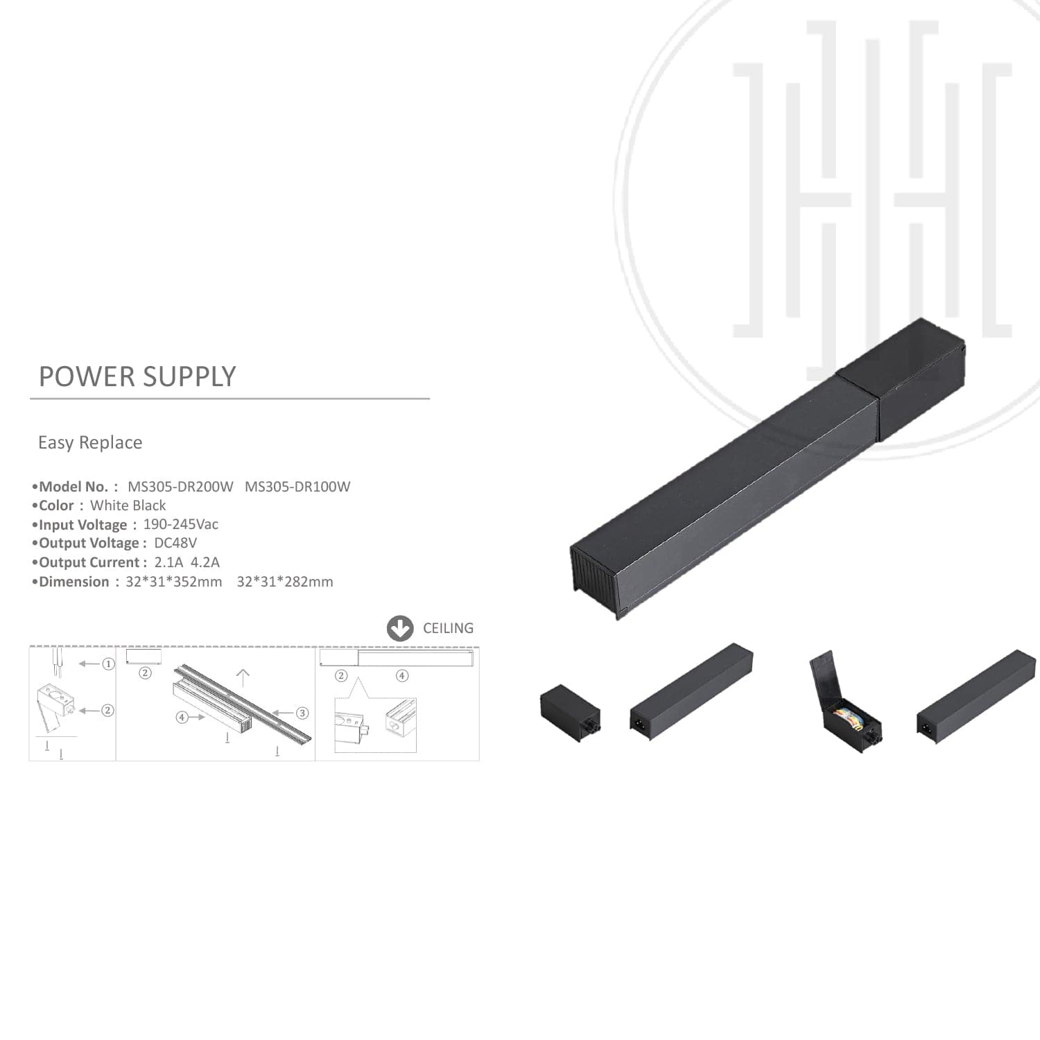Trackco Driver Ultrathin Magnetic Track Driver – Harold Electricals