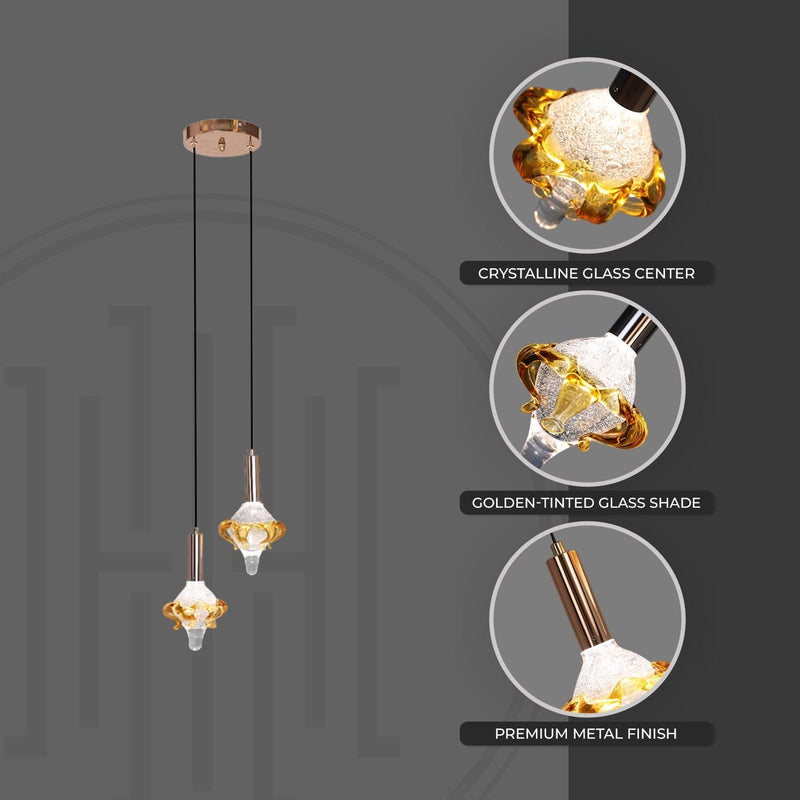 Divine Flame Pendant Light