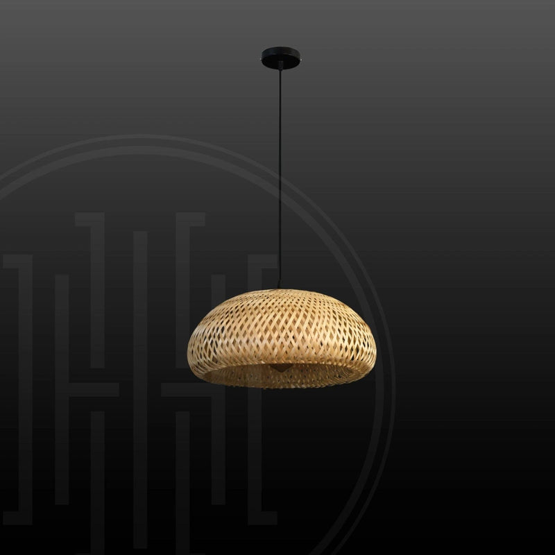 Dome Weave Bamboo Hanging