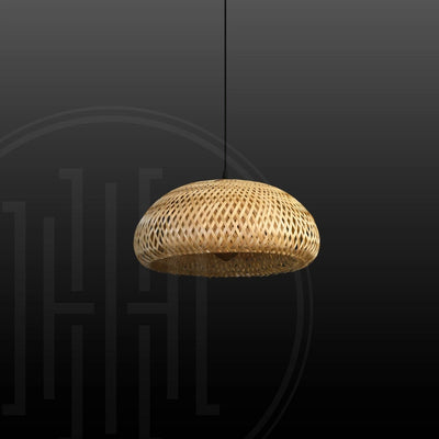 Dome Weave Bamboo Hanging