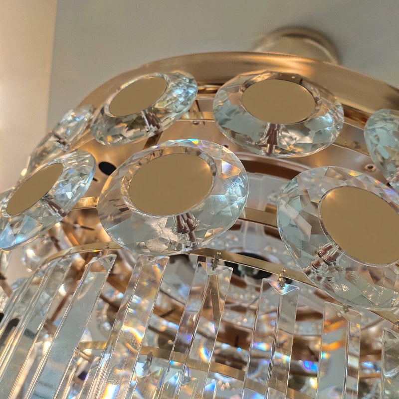 Dream Wave Chandelier Ceiling Fan with Remote Control