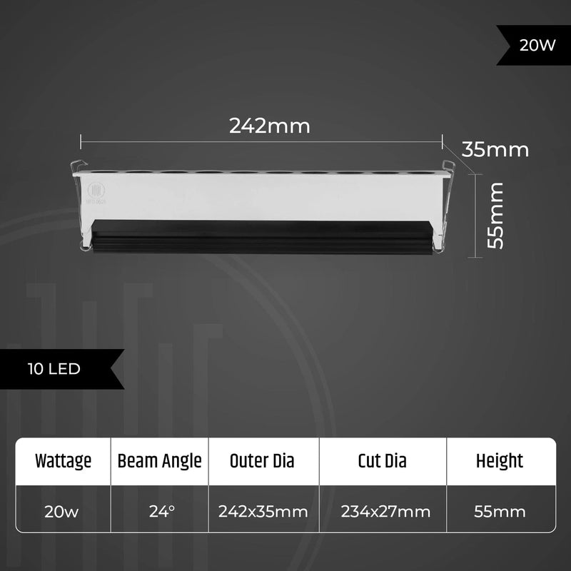 Elite Magna Recessed Linear Blade