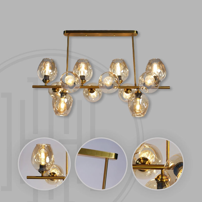 Efivos Exodus 12 Head Chandelier