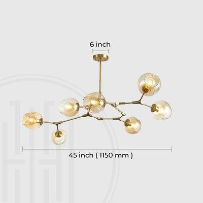 Flying Serpens Chandelier